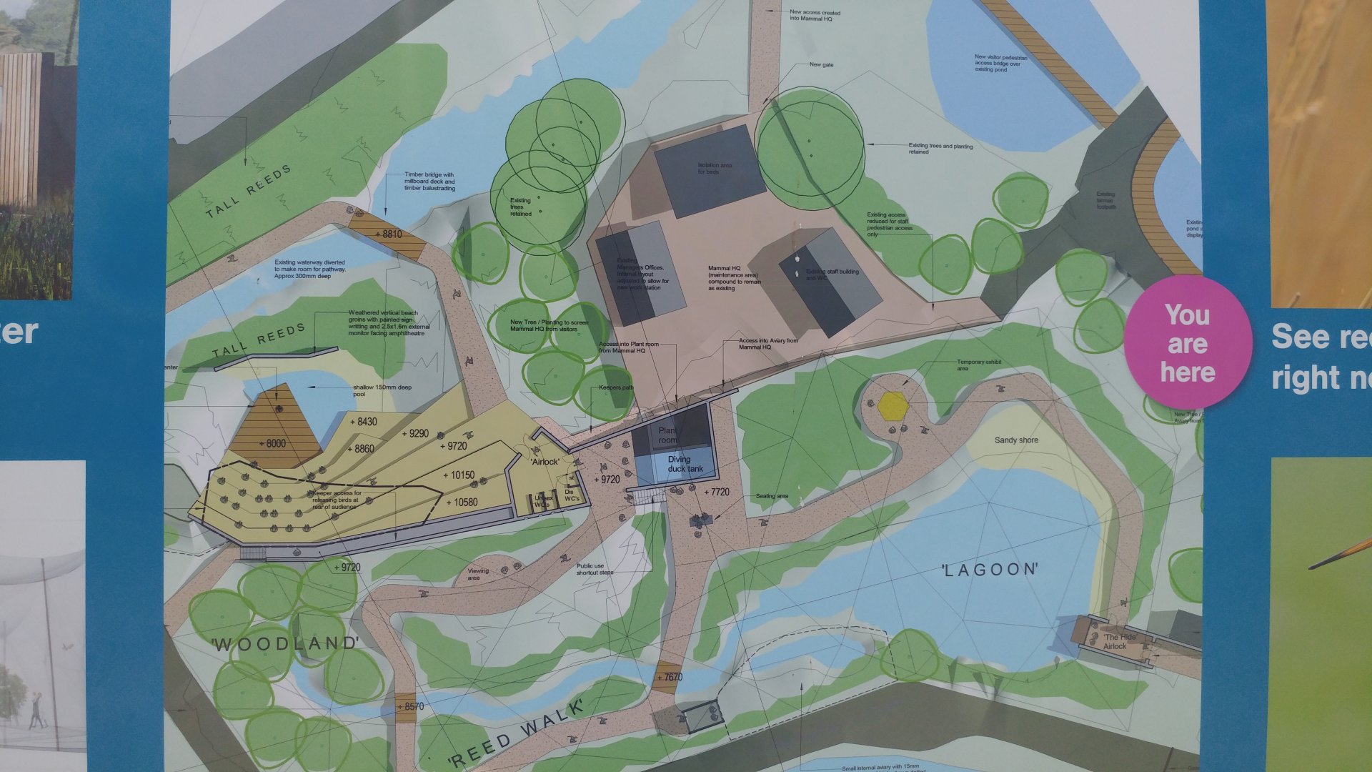 Detail of ground plan