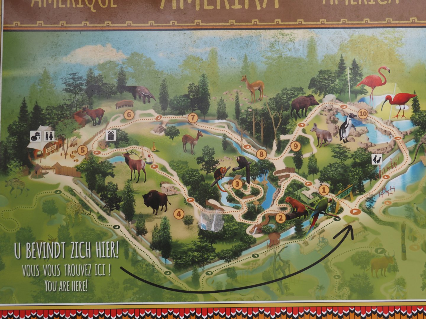 Detailed  map of the American section (2025-10-29)