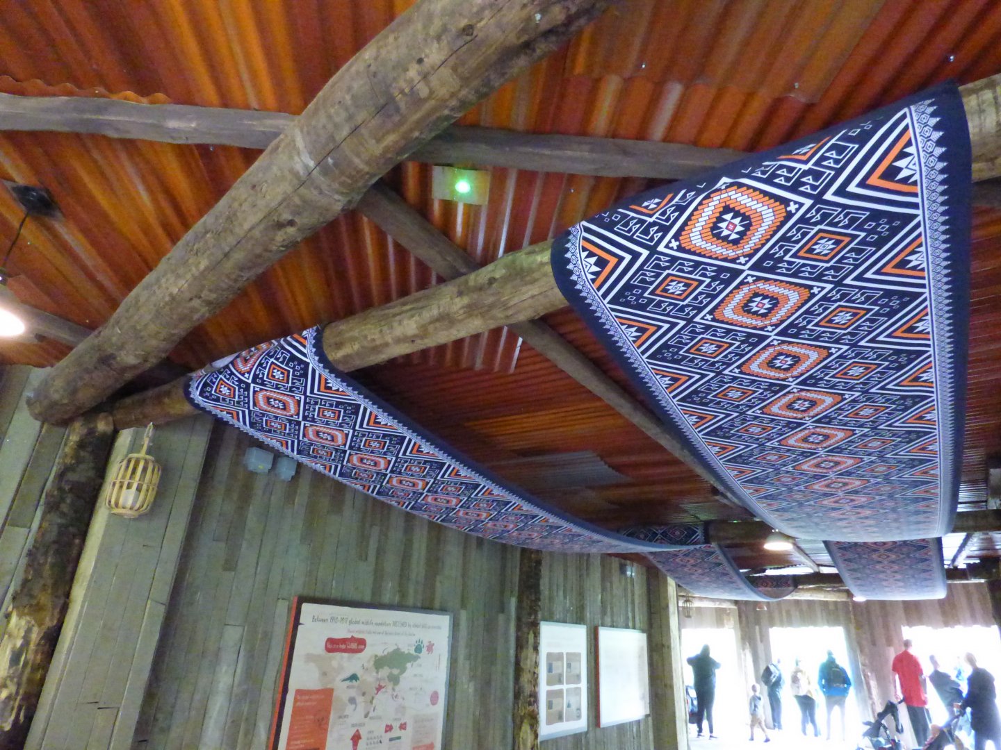 Details in Sun Bear Viewing Area