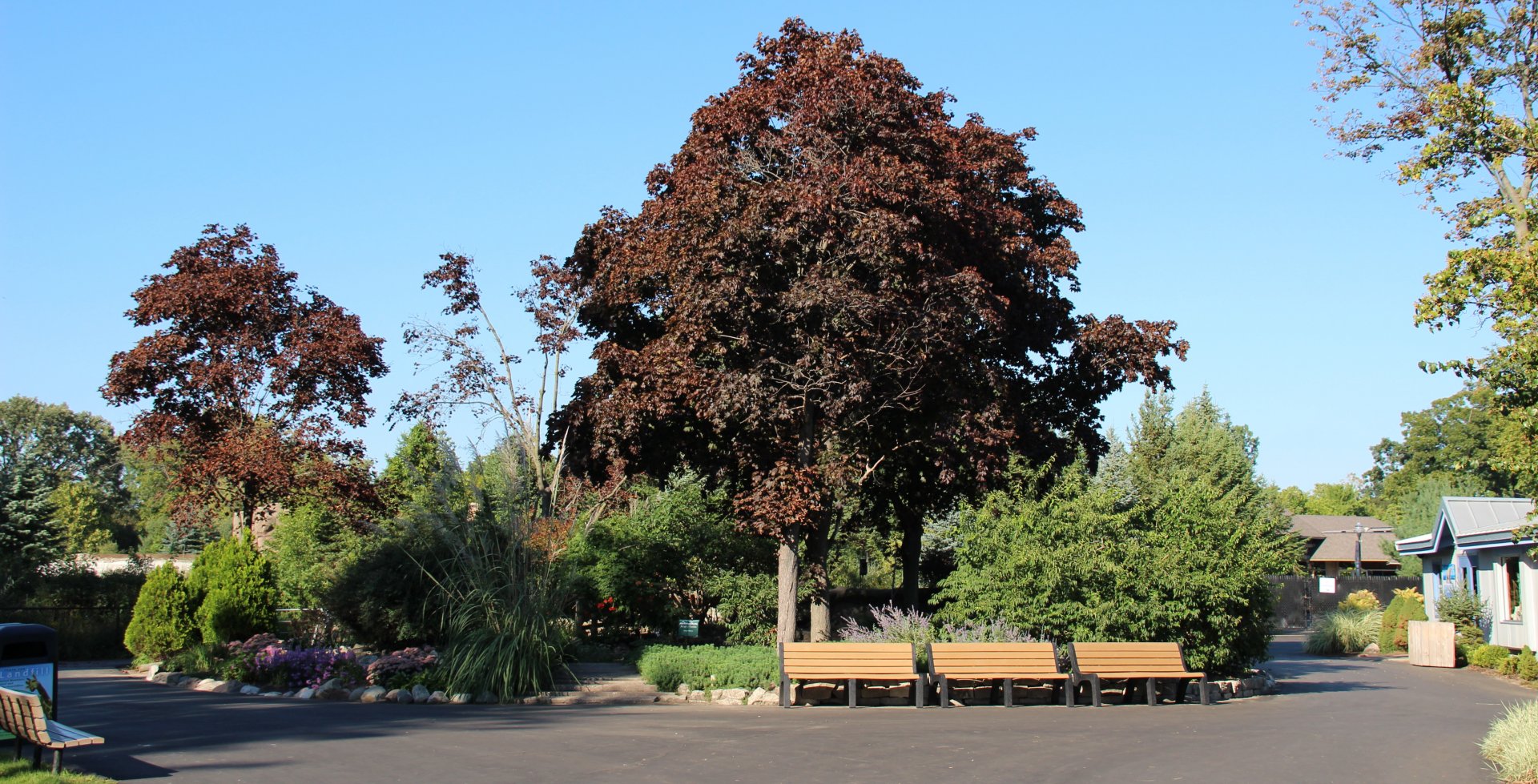 Detroit Zoo - Garden area - September, 2016