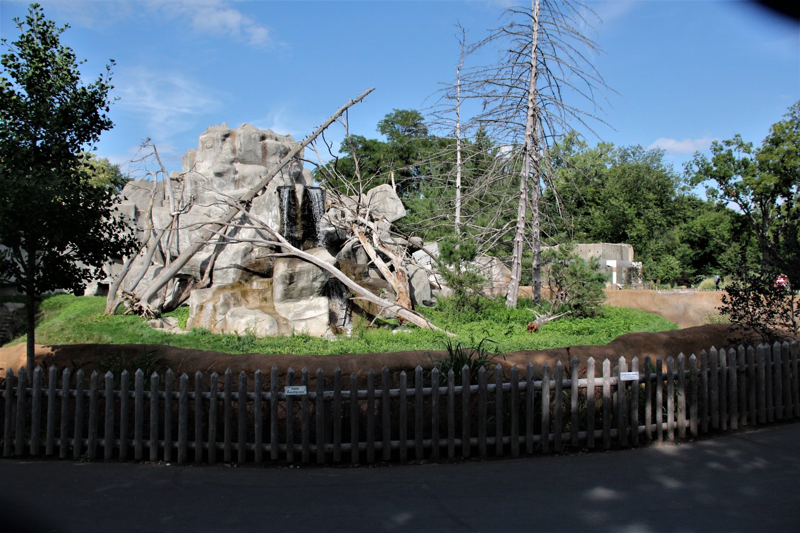 Detroit Zoo - Japanese Macaque habitat - Summer, 2016