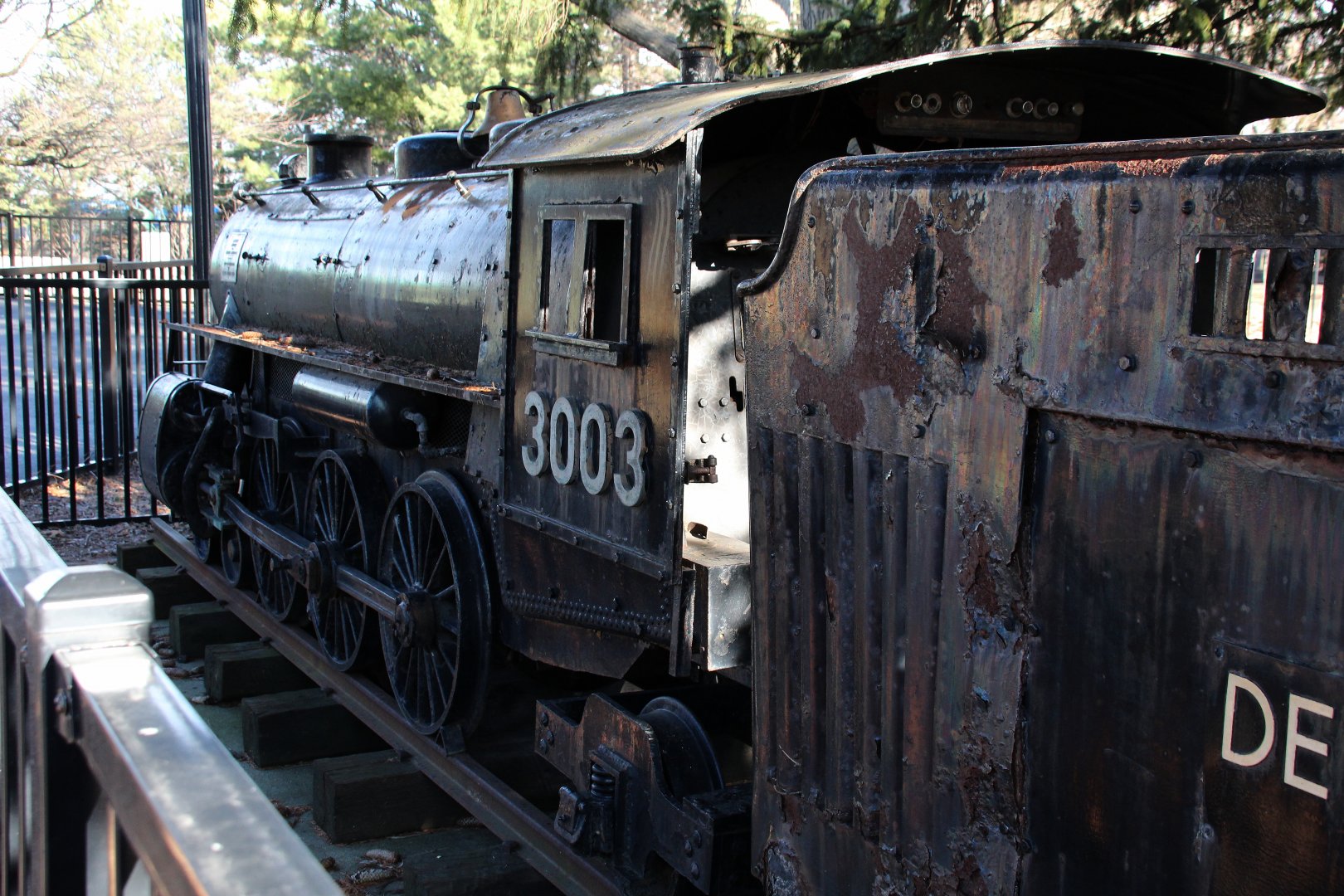 Detroit Zoo - Old Zoo Train engine