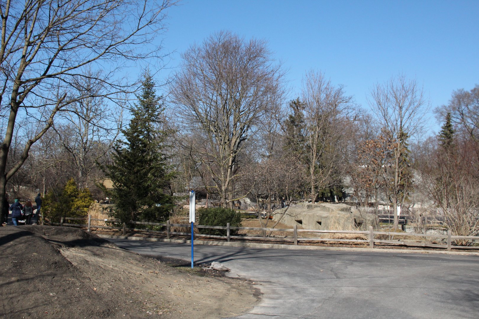 Detroit Zoo - Red Panda enclosure