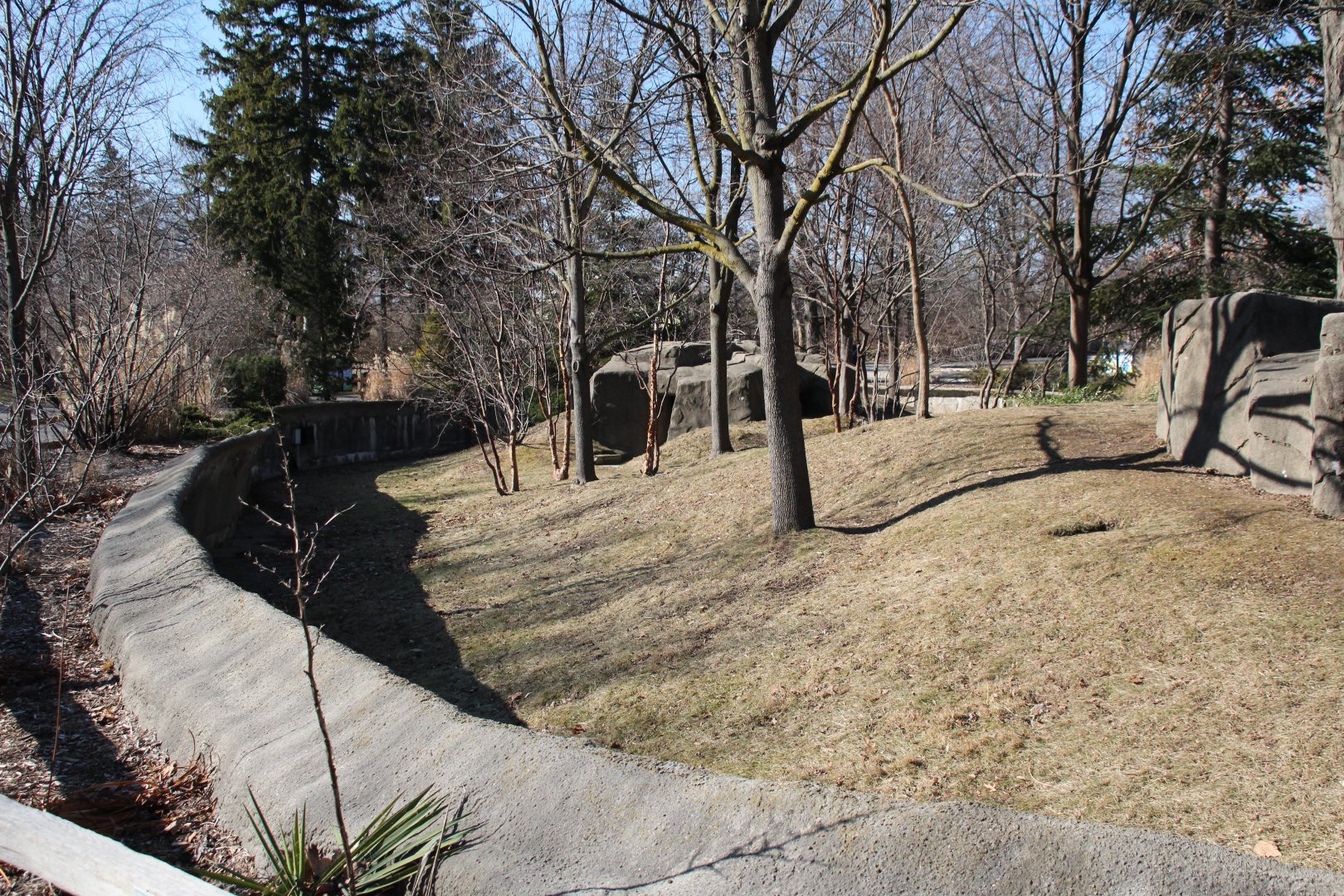 Detroit Zoo - Red Panda enclosure