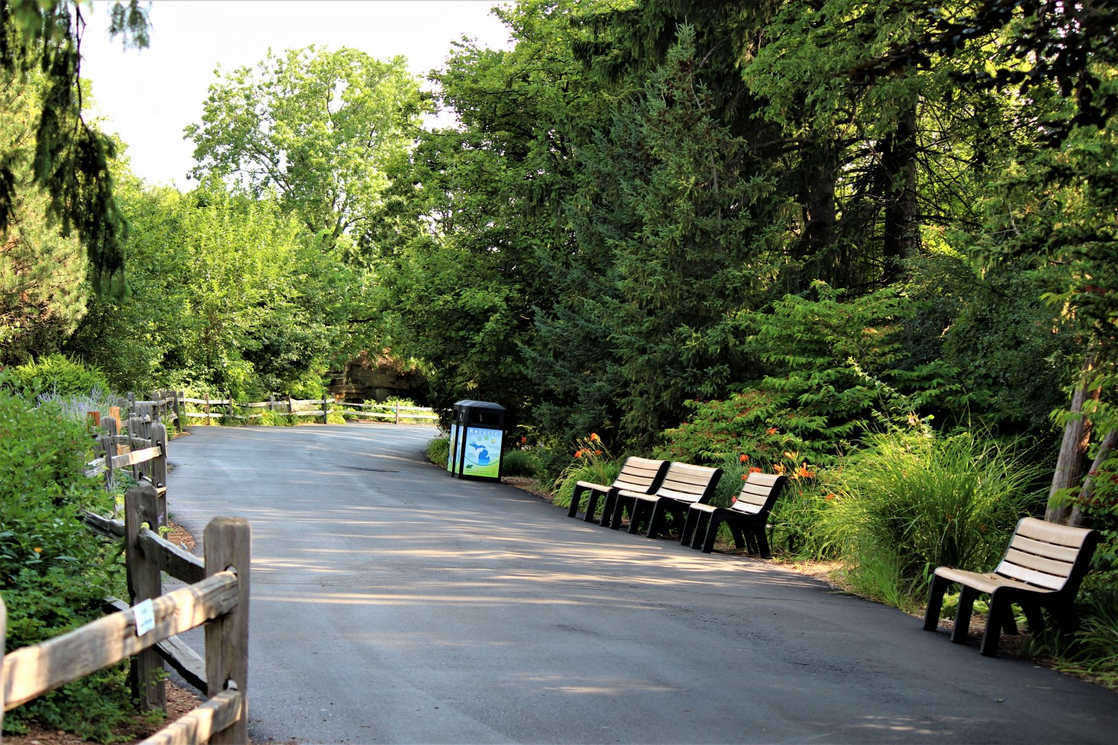 Detroit Zoo - Walkway outside of the Australian Outback Adventure - July, 2016