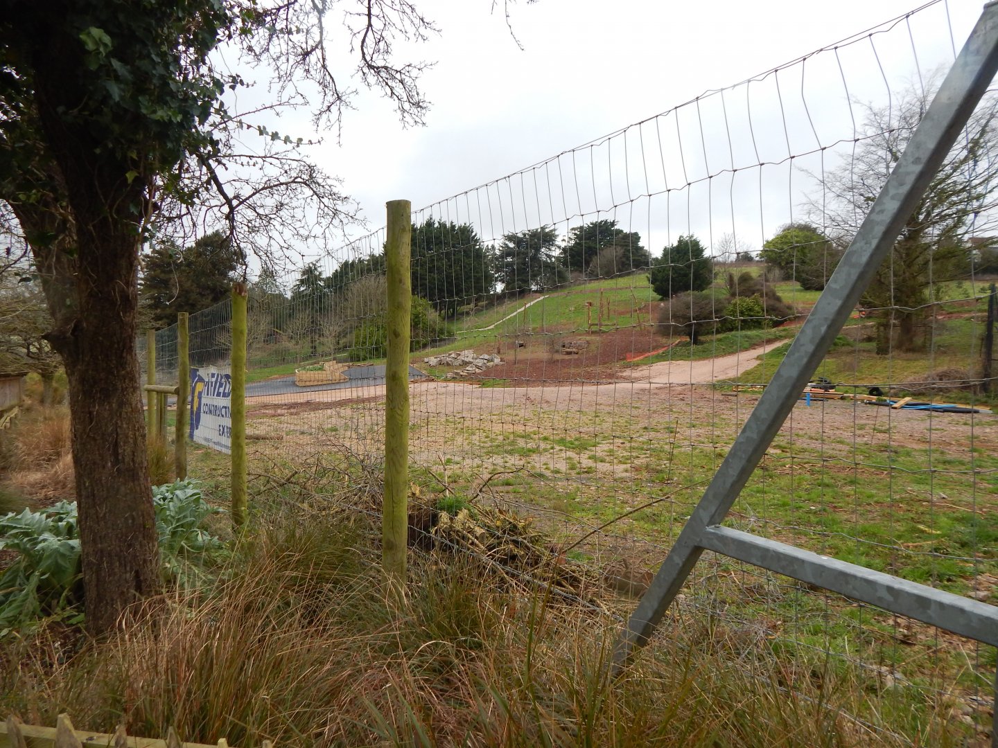 Developments on the future Hamadryas baboon enclosure 050224