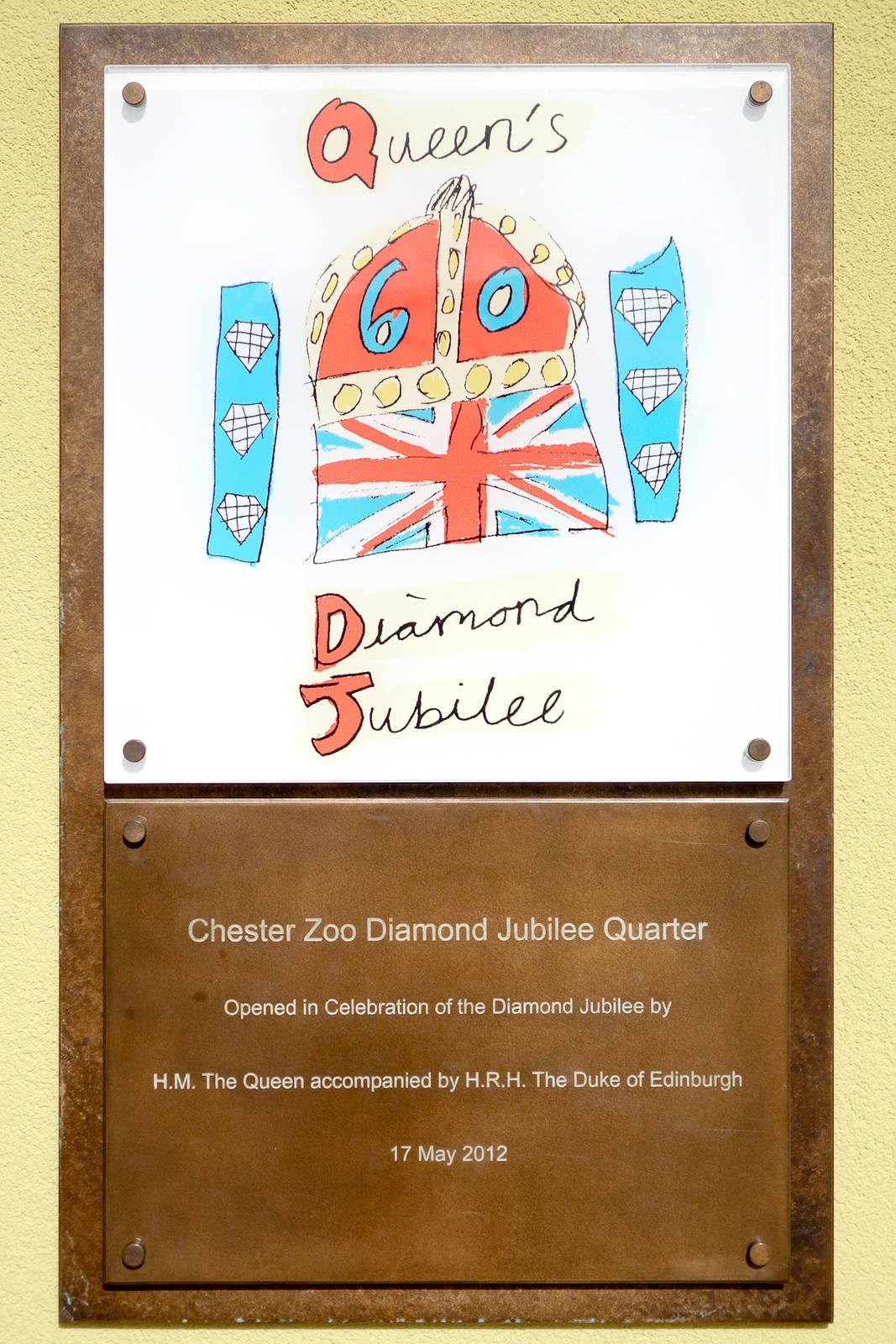 Diamond Jubilee Plaque - 04/09/2012