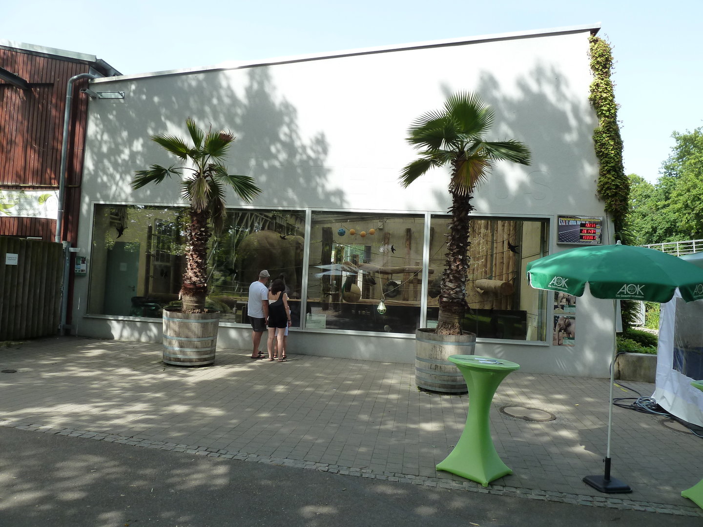 Dickhäuterhaus - Elephant holding