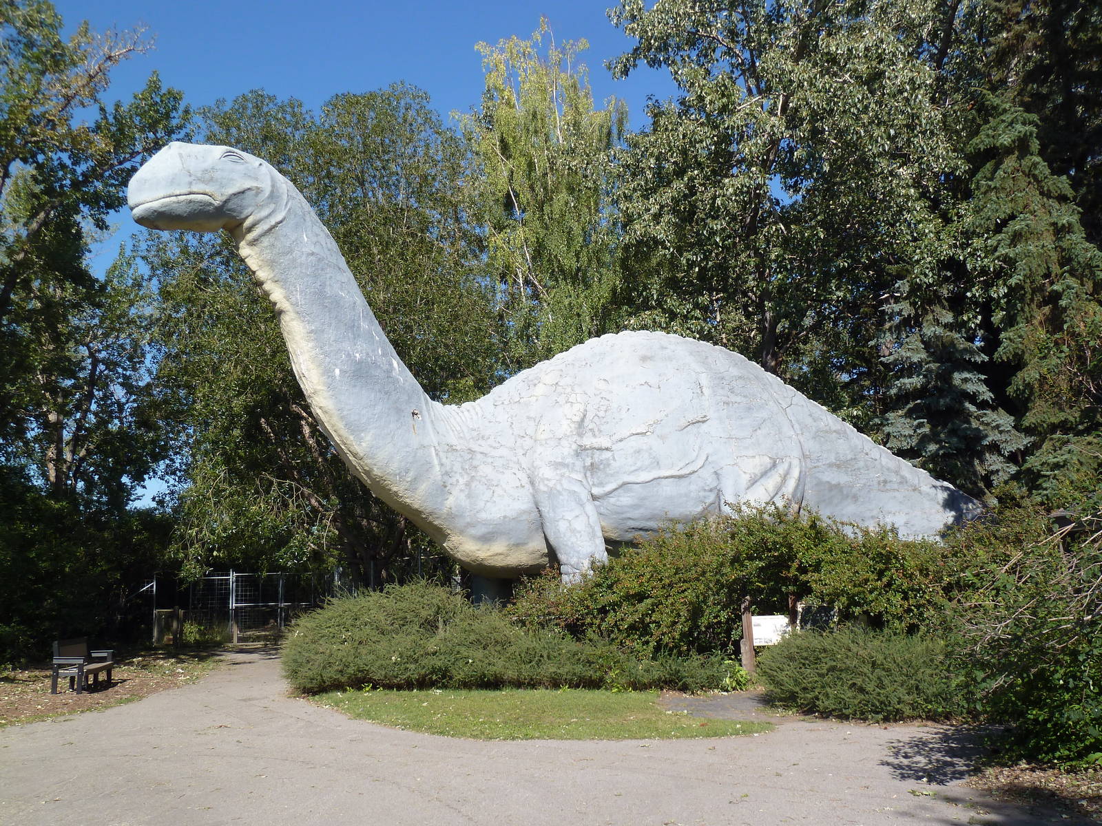 Dinny the Dinosaur - One-Time Zoo Mascot + Logo