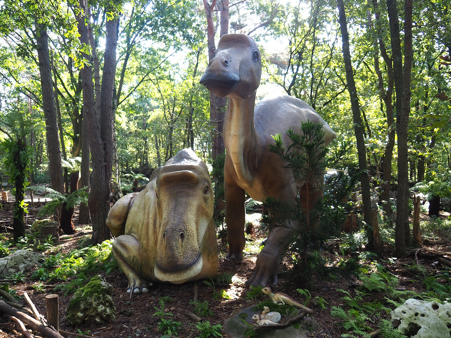 Dino Forest - Maiasaura peeblesorum models, 2023-09-24