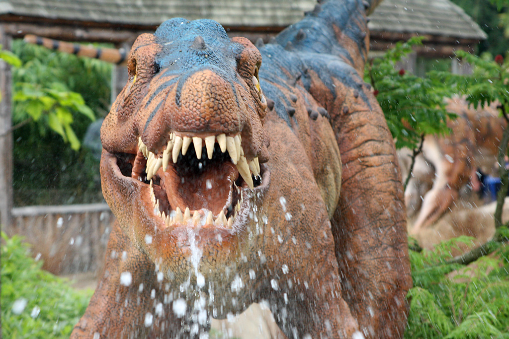 Dinosaur attack at Chester, 13/08/2011