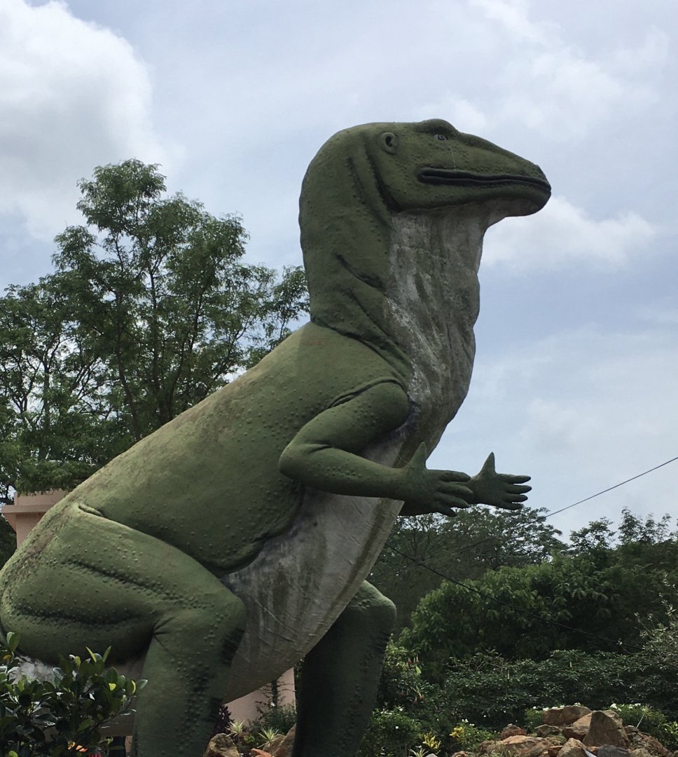 Dinosaur Section- Ugly Sculptures