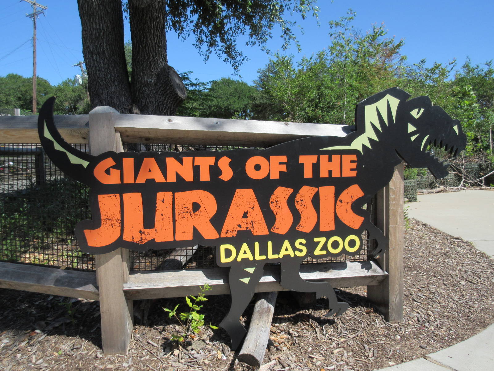 Dinosaur Sign (temporary exhibit)
