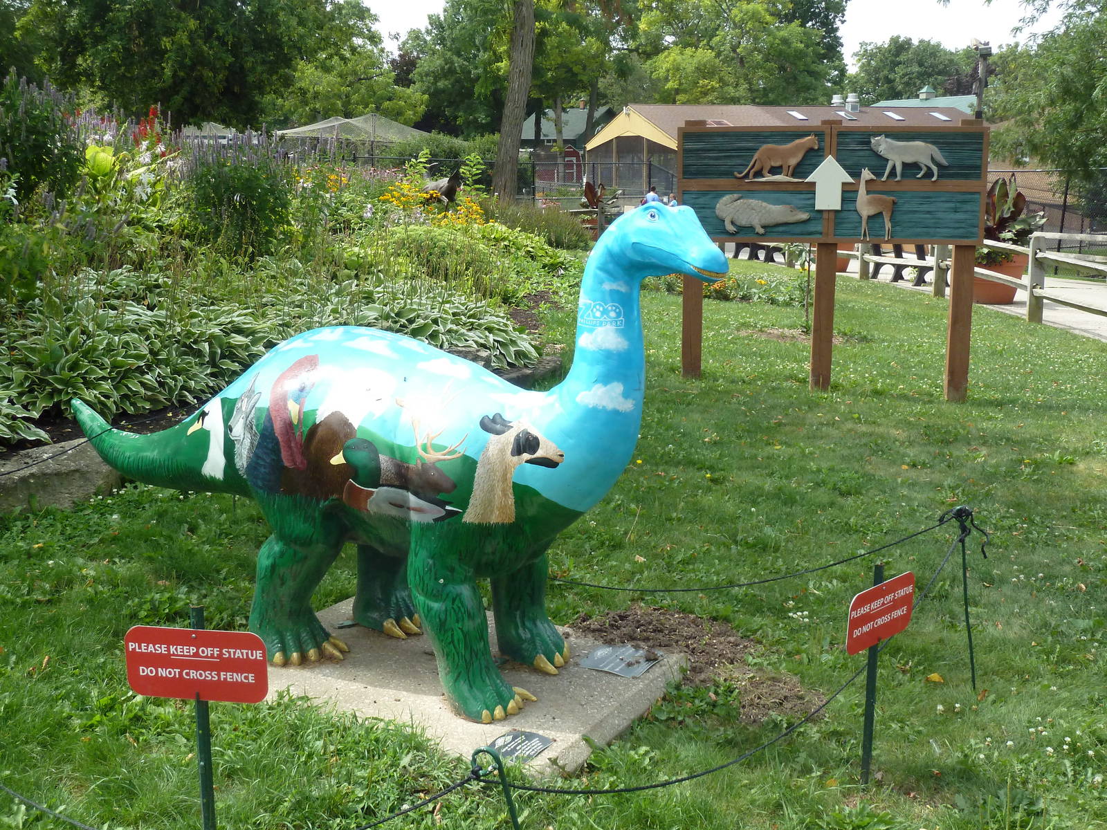 Dinosaur Statue