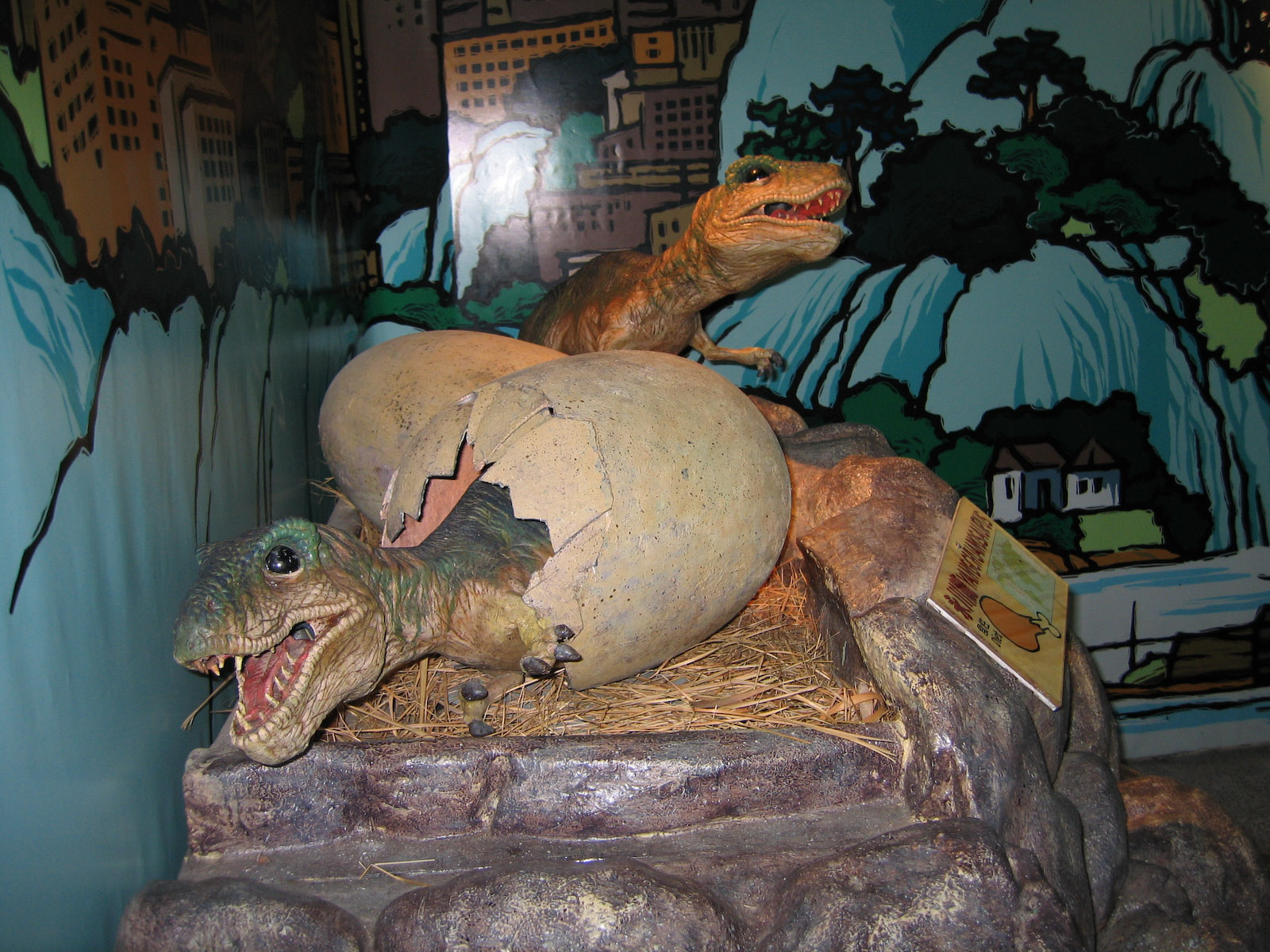 Dinosaurs hatching- Jul 2003