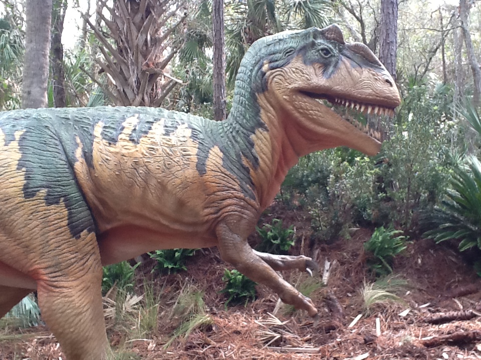 Dinosaurs Living or Dead- Allosaurus