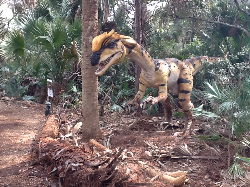 Dinosaurs Living or Dead- Dilophosaurus