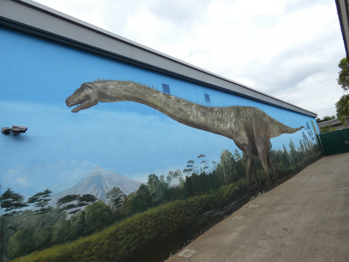 Diplodocus mural