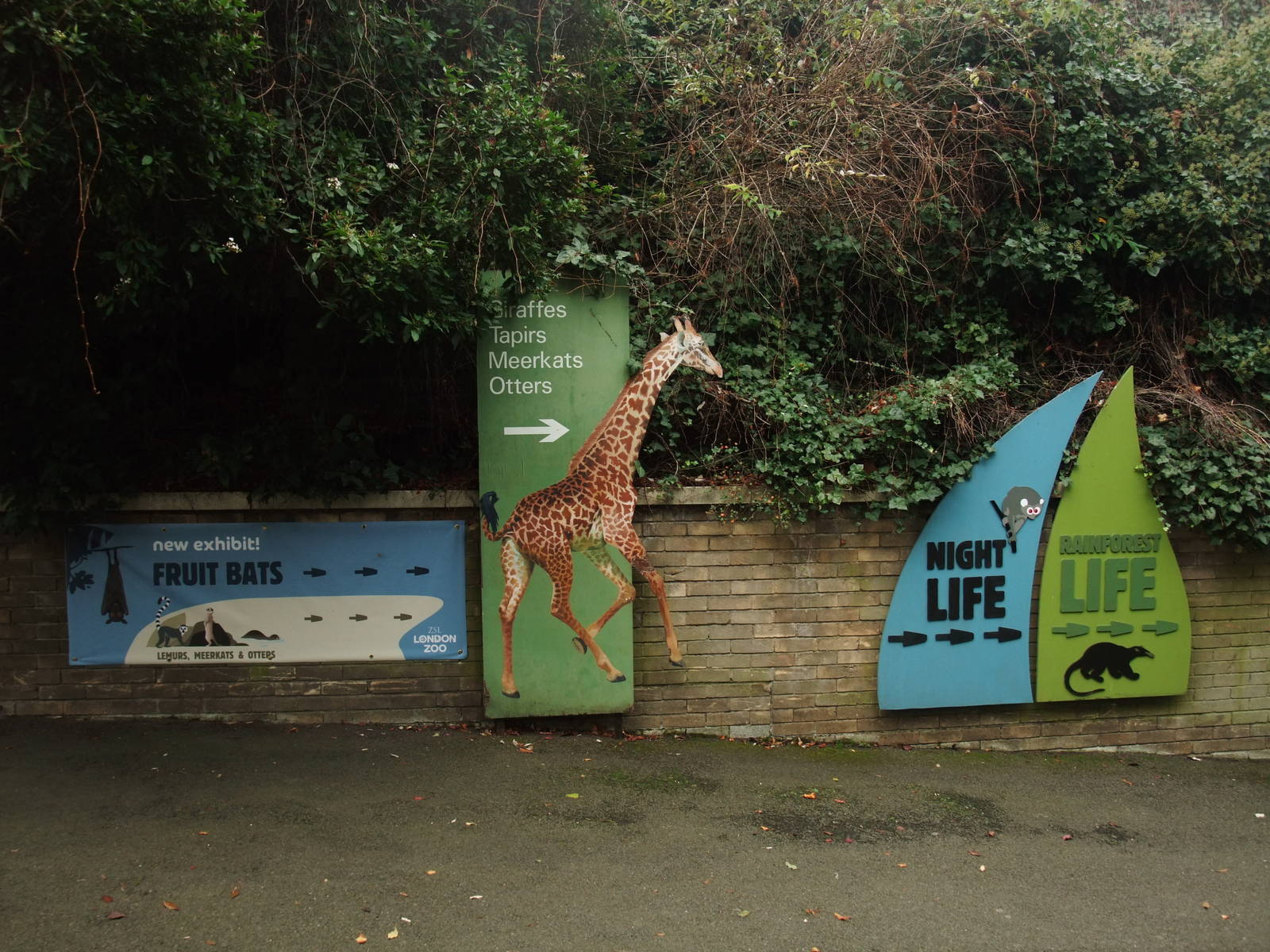 Direction Signage at London, 16/11/11