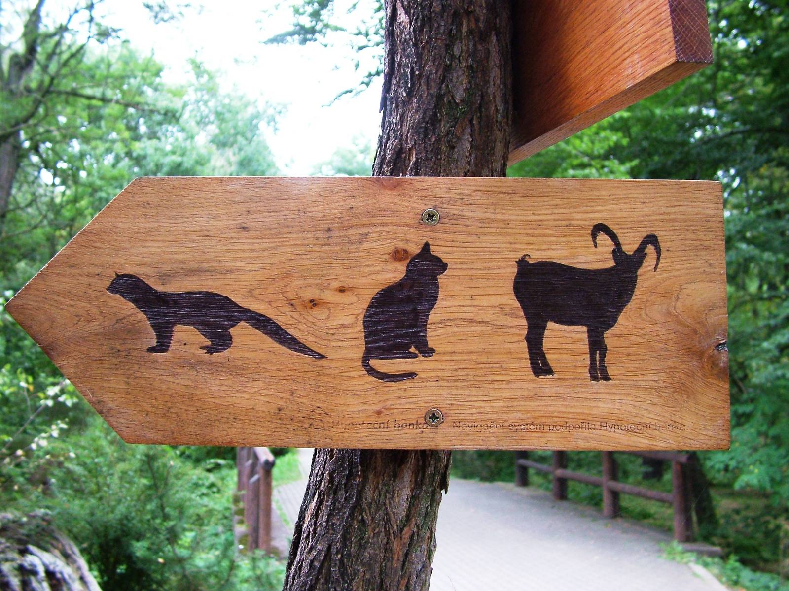 Directional Signage at Chomutov, 30/08/12