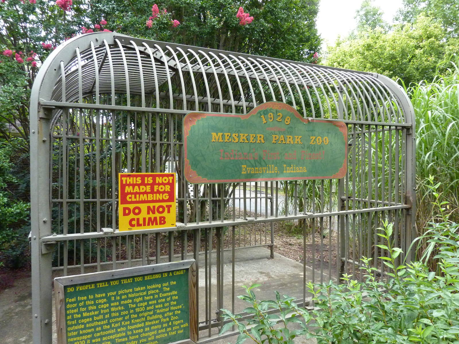 Discovery Center - 1928 Cage