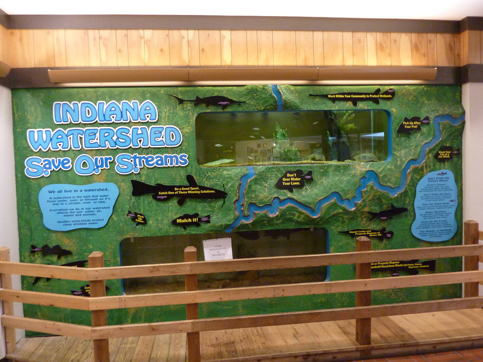 Discovery Center - Indiana Watershed Exhibits