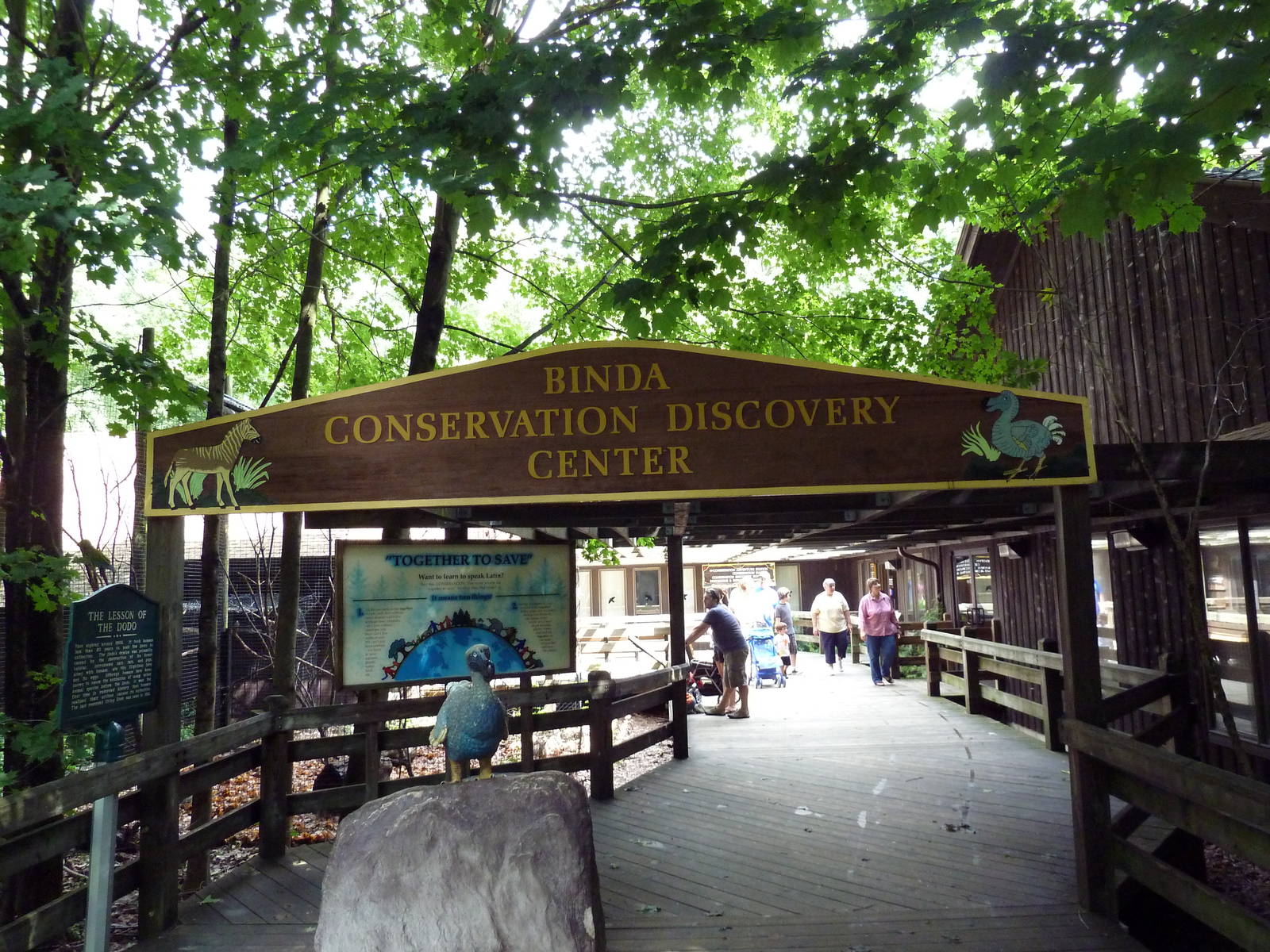 Discovery Center - Sign