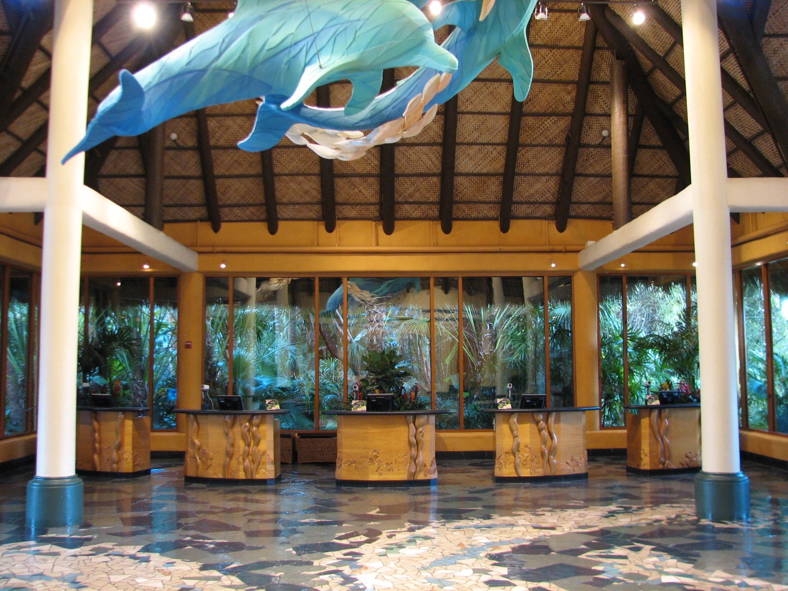 Discovery Cove - Check-in Lobby
