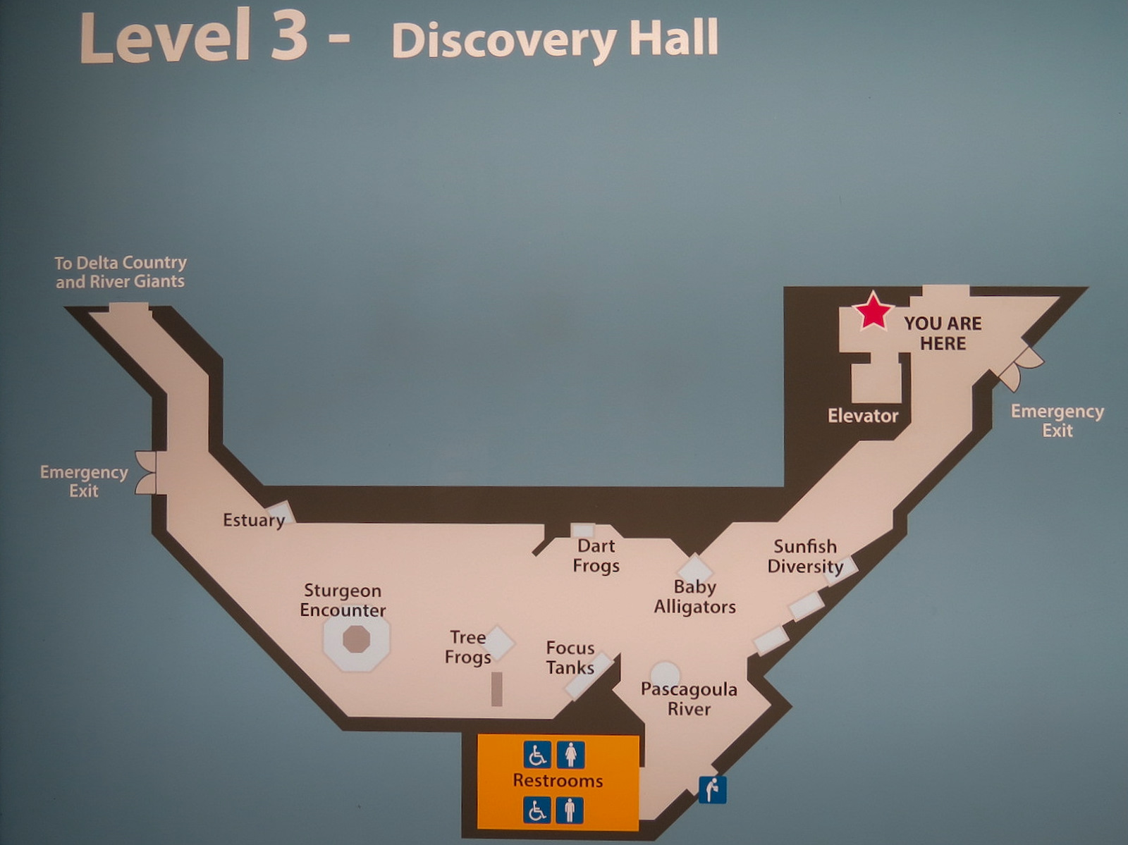 Discovery Hall - Map