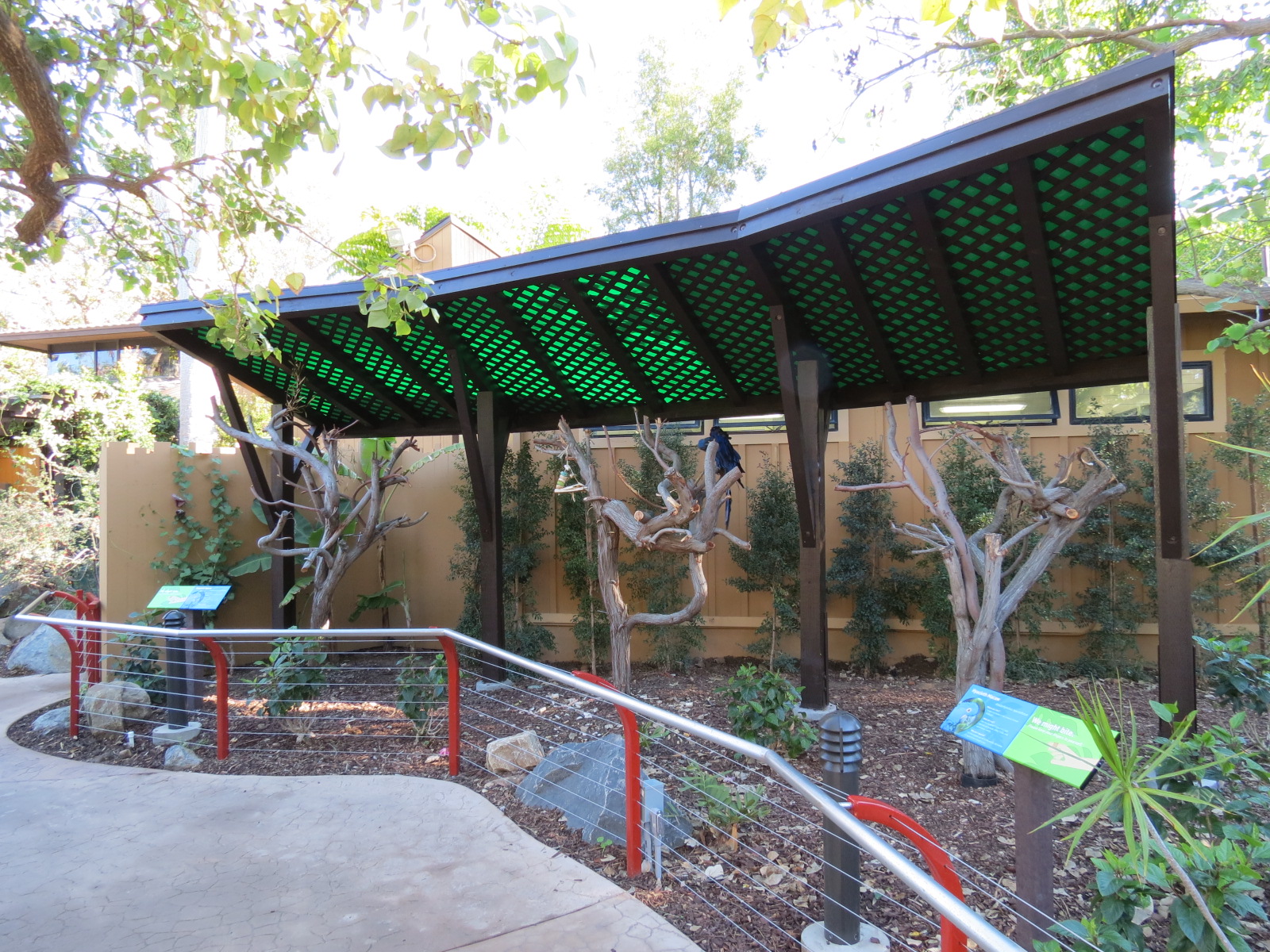 Discovery Outpost - Children's Zoo - Macaw Exhibit