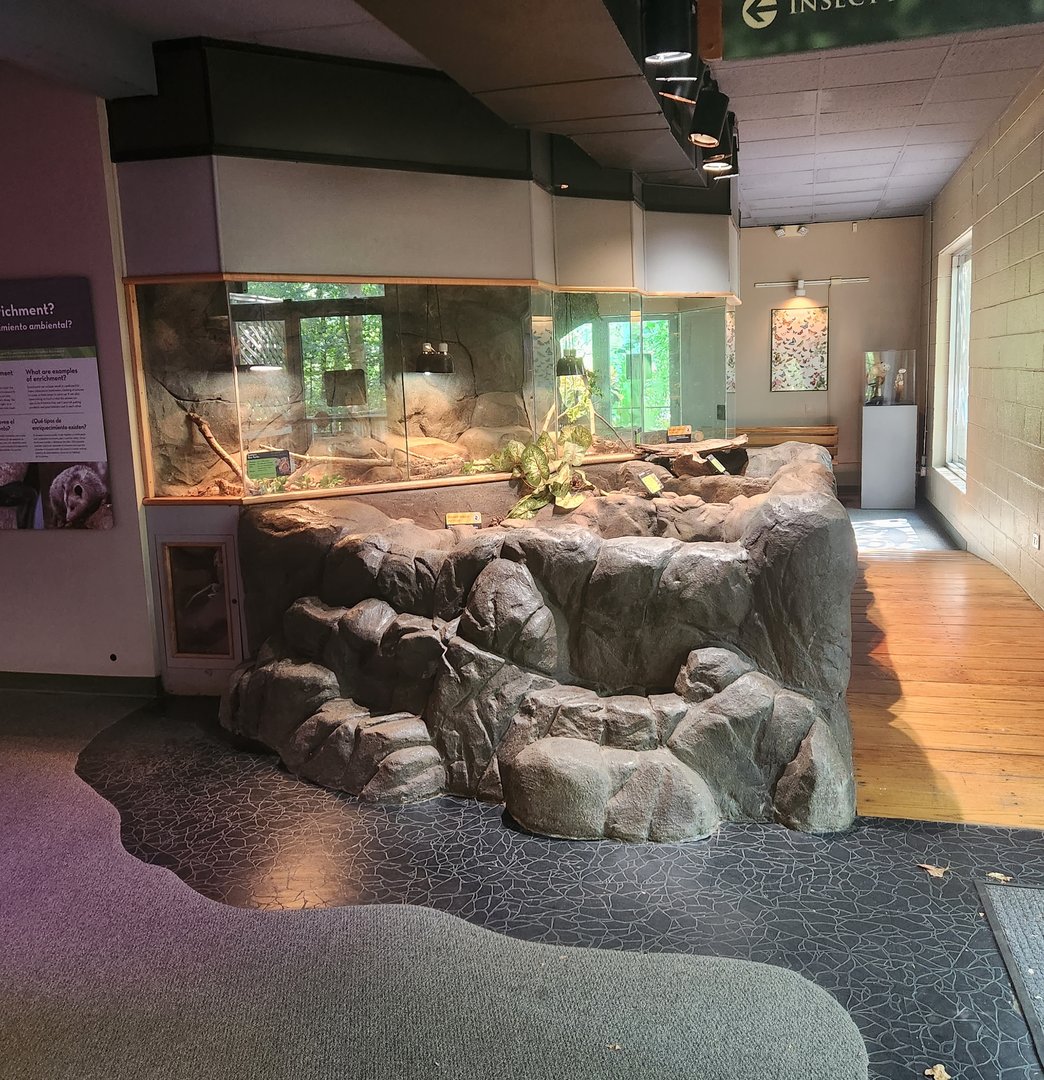 Discovery Place Nature - Creature Cavern entrance