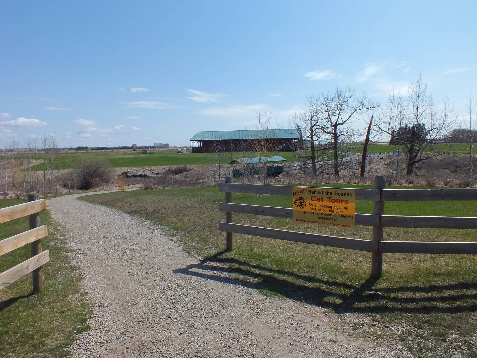 Discovery Wildlife Park-sign