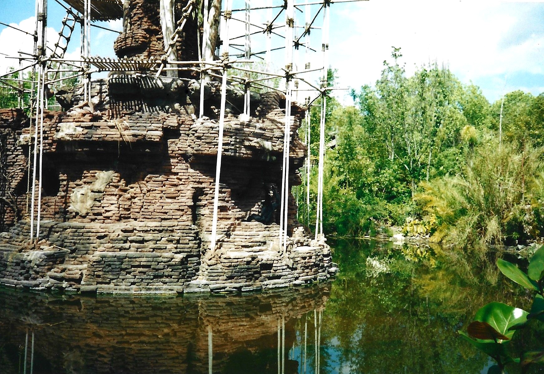 Disney's Animal Kingdom - Siamang exhibit circa 1999
