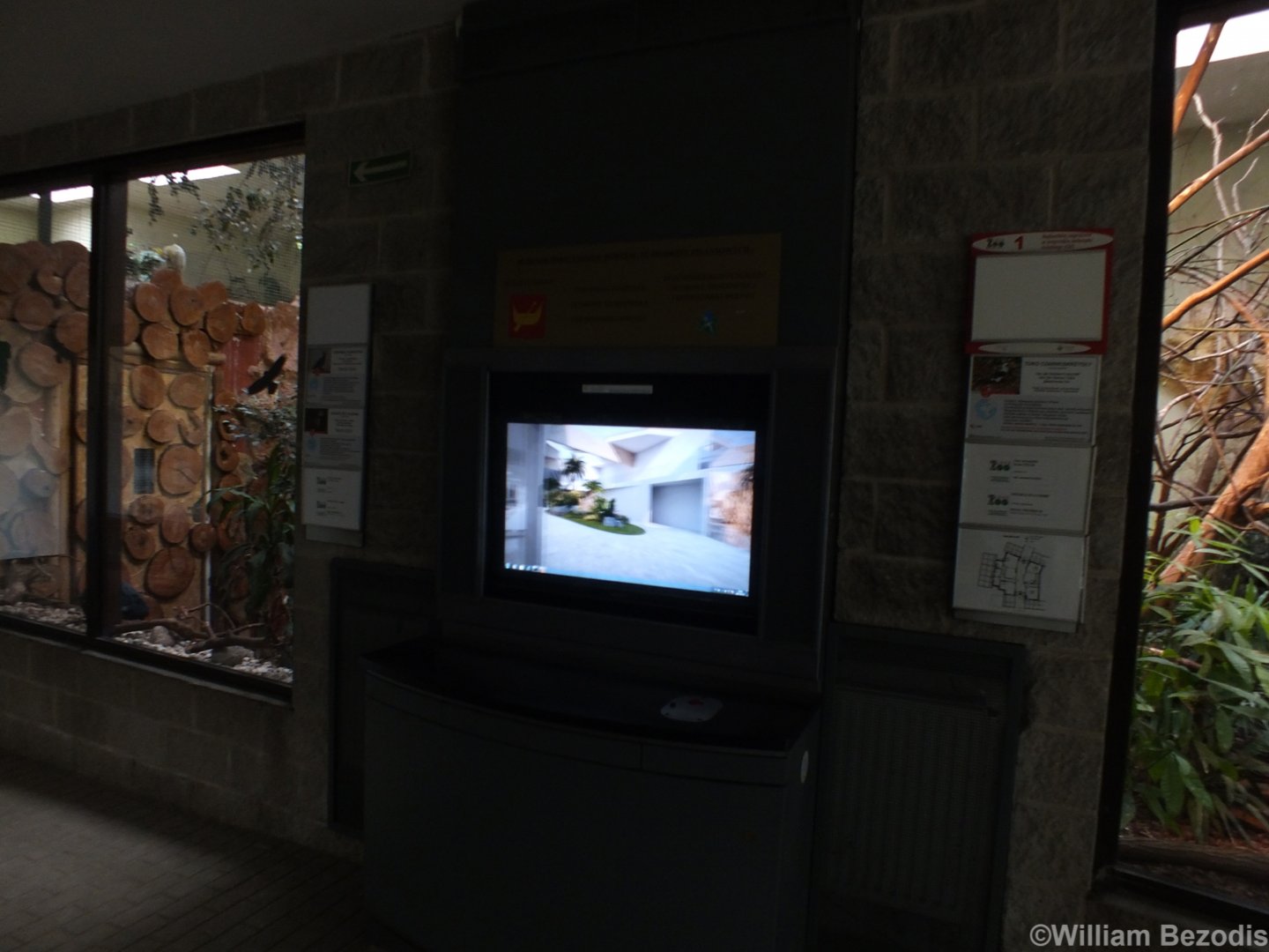 Display and Video about the Orientarium