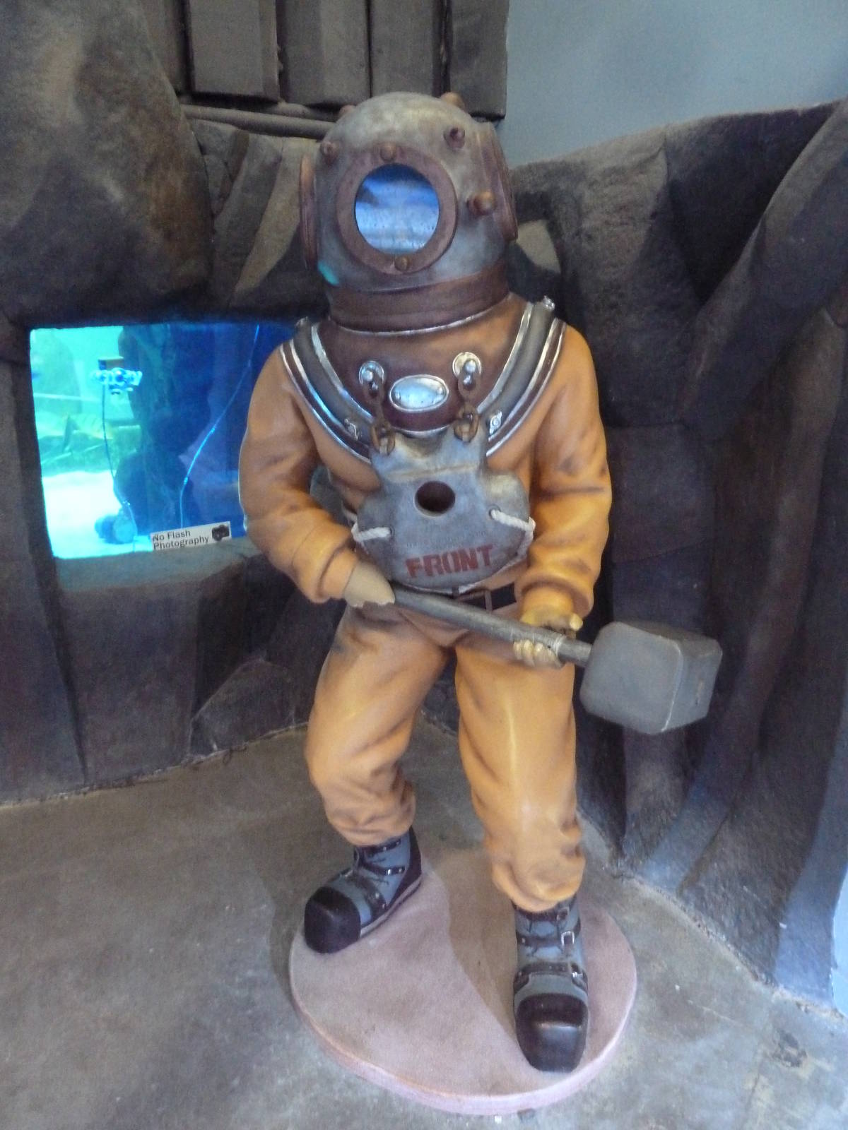 Diver Statue