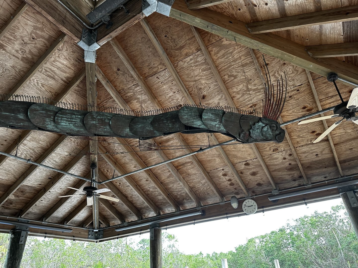 Docks - Oarfish Sculpture