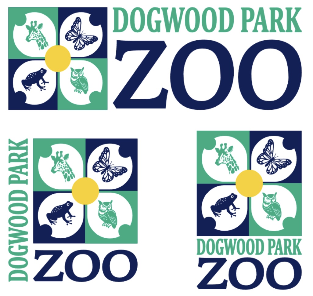 Dogwood Park Zoo Logo Concept