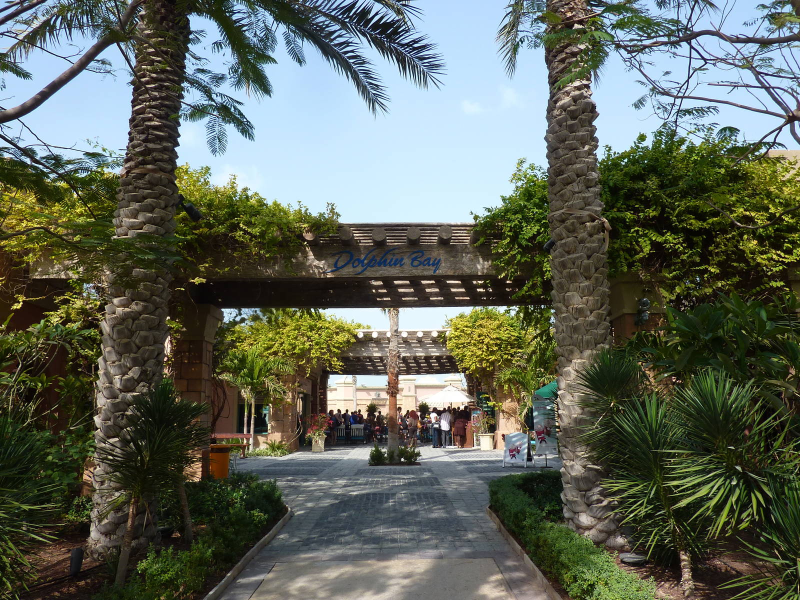 Dolphin bay entrance