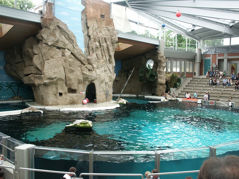 Dolphin-Exhibit in Duisburg