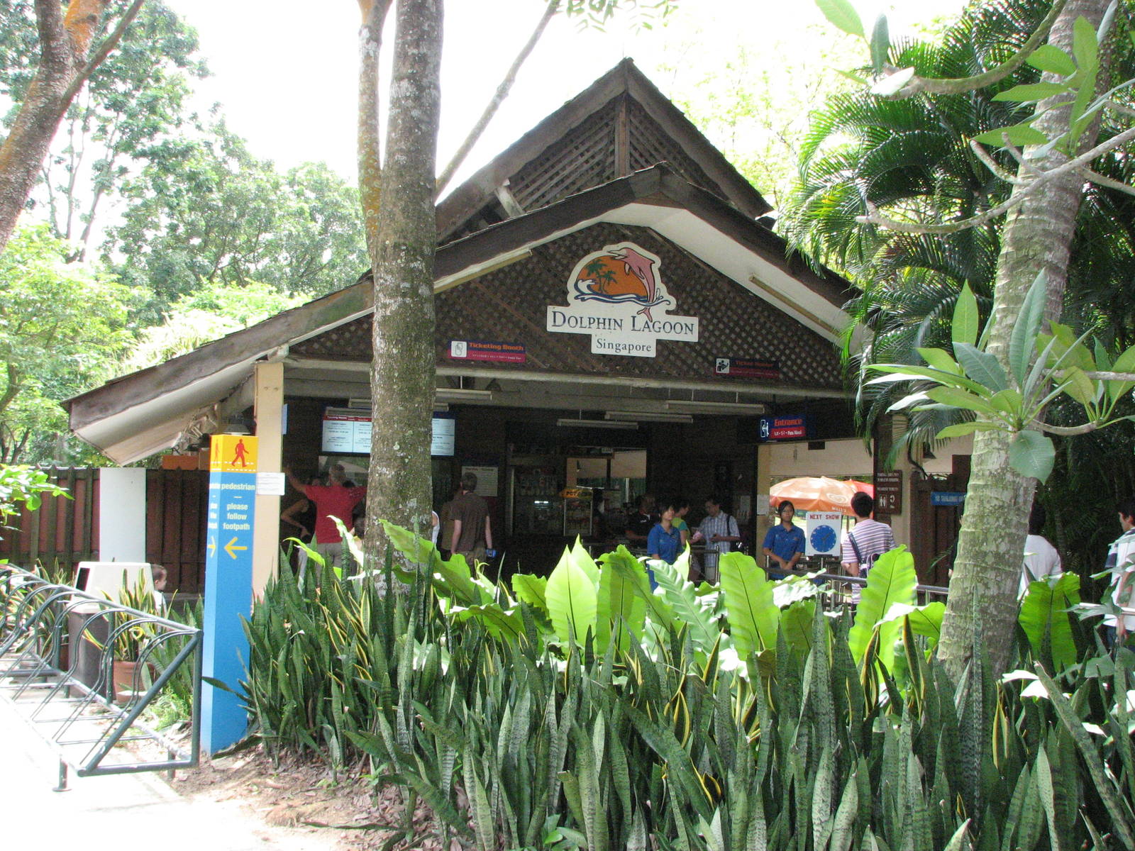 Dolphin Lagoon 2008 - Entrance to the Lagoon
