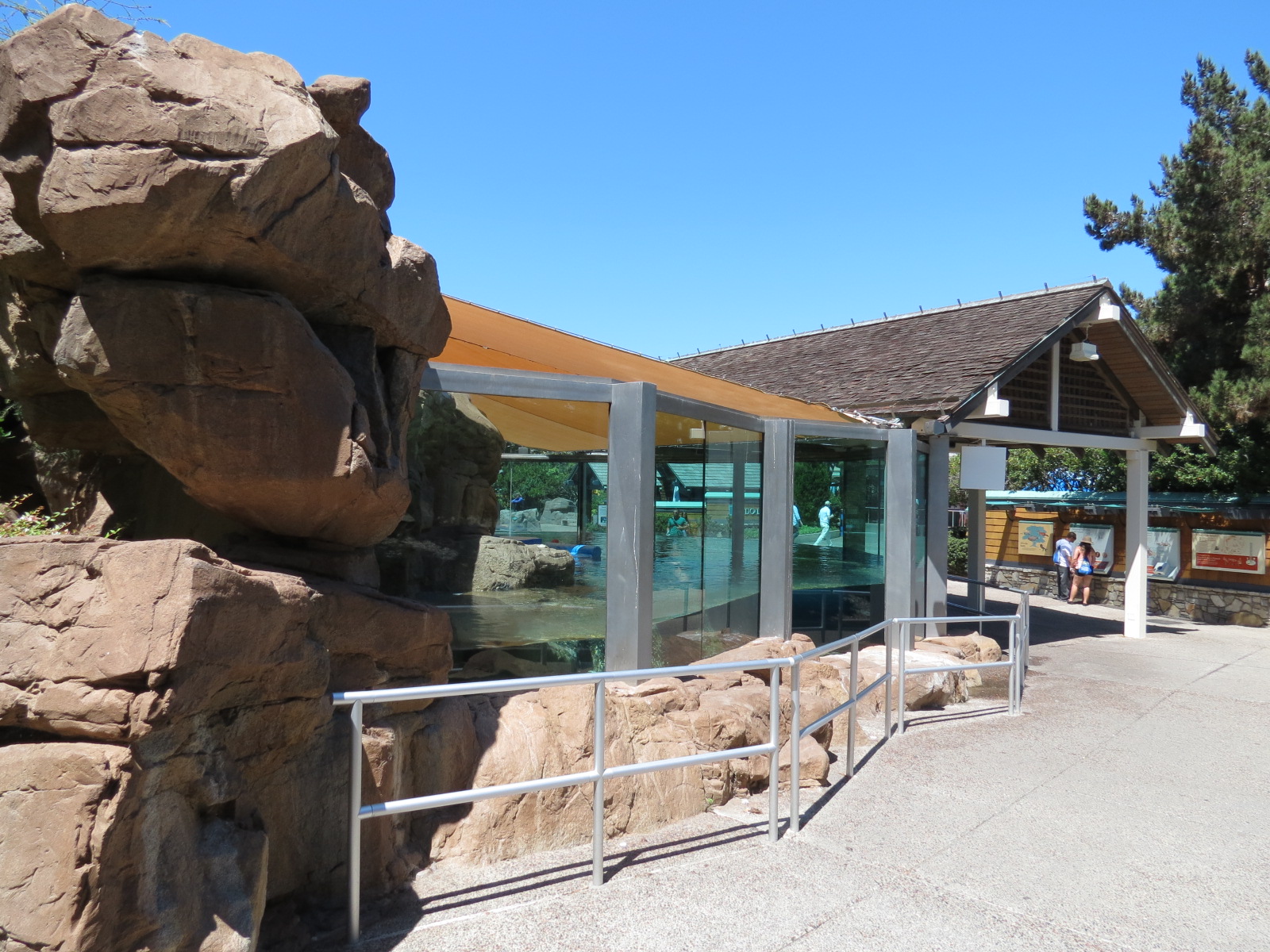 Dolphin Point - Sea Otter Exhibit