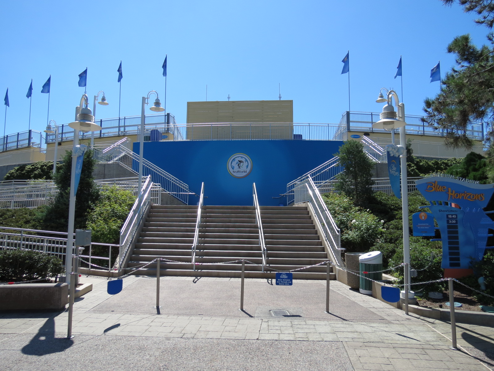 Dolphin Stadium - Blue Horizons Show