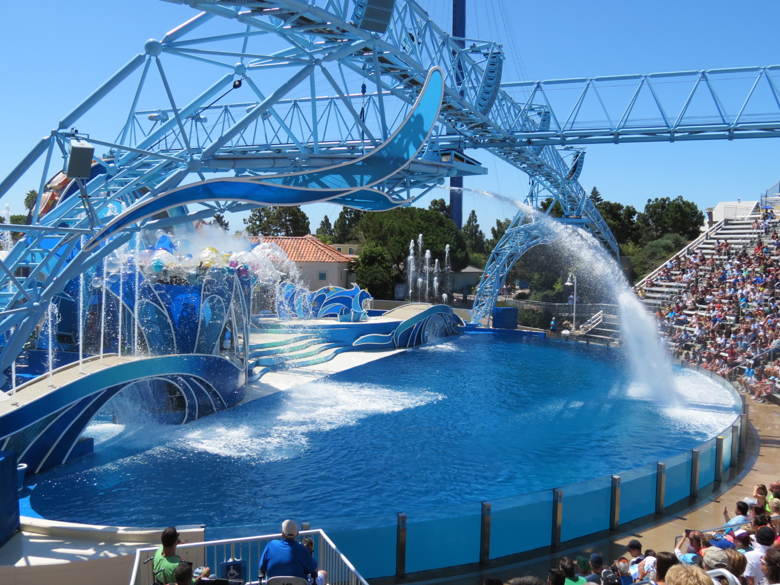 Dolphin Stadium - Blue Horizons Show