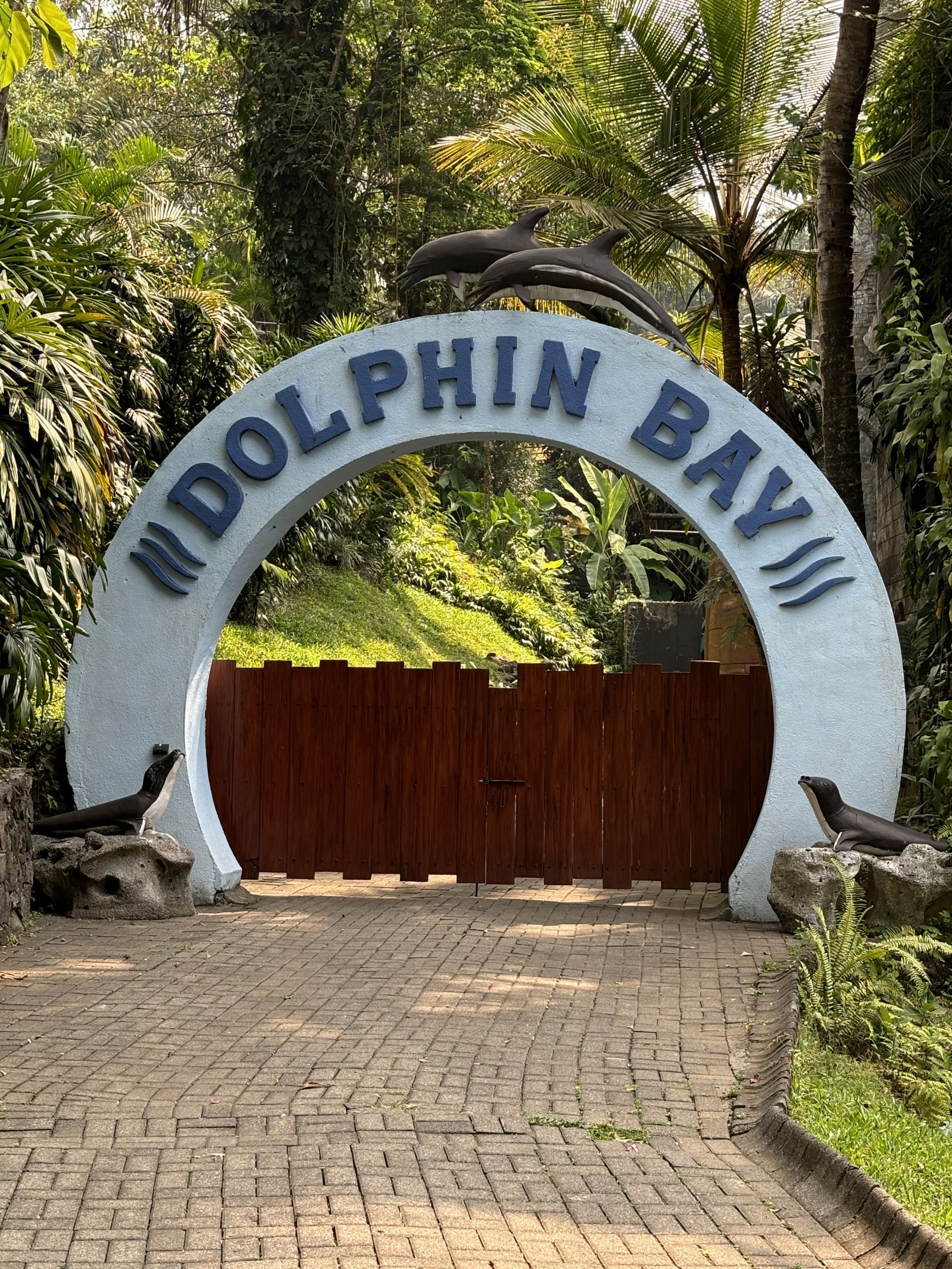 Dolphin Stadium - entrance sign