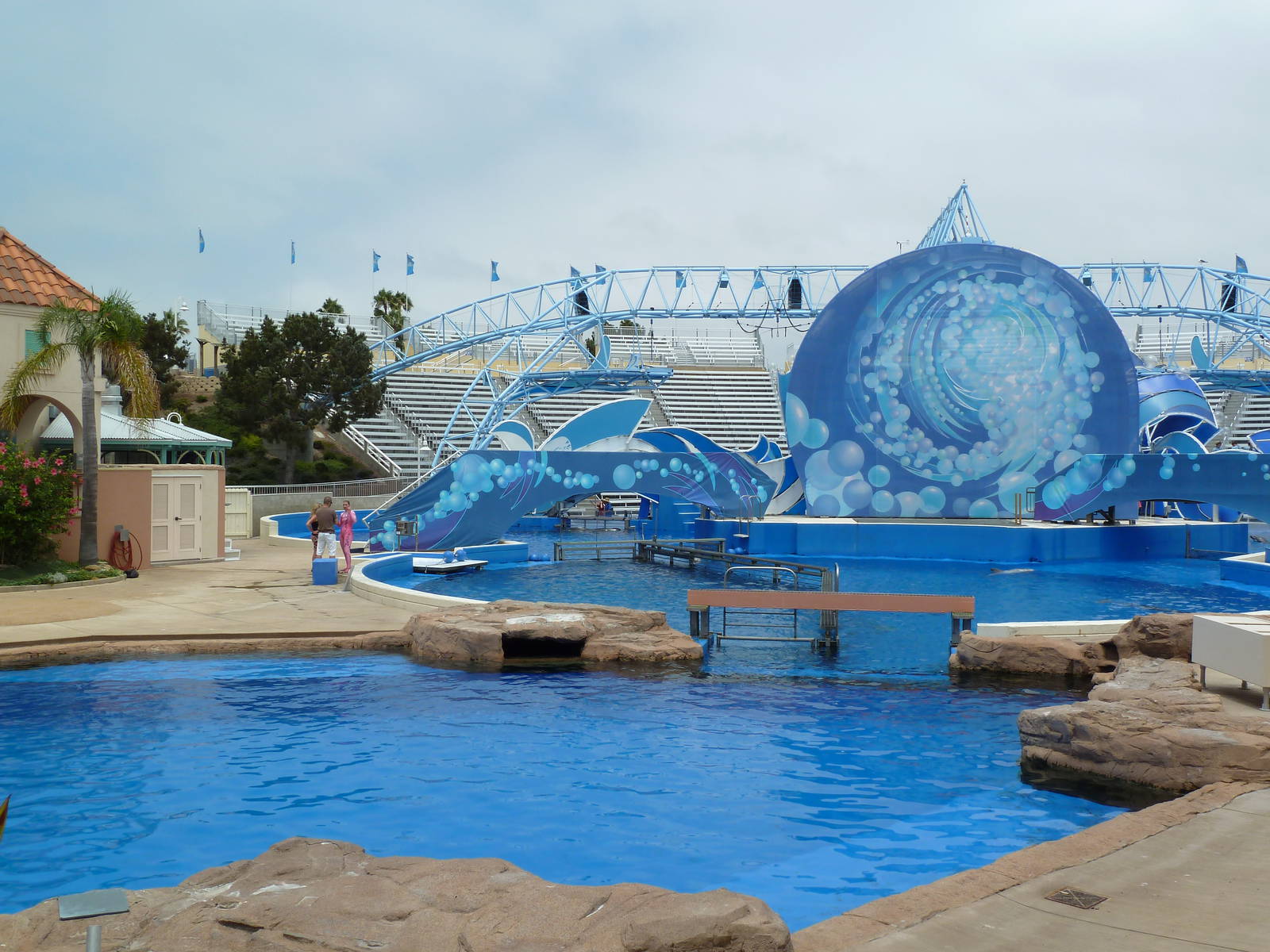 Dolphin Stadium - Holding Pools