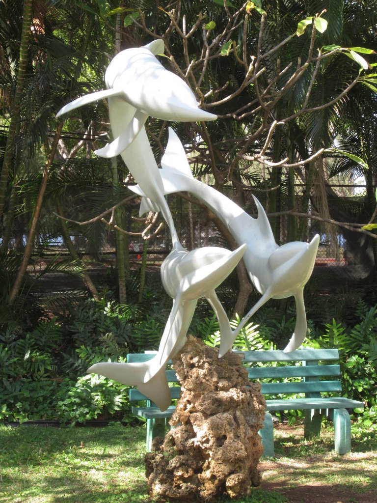 Dolphin Statue