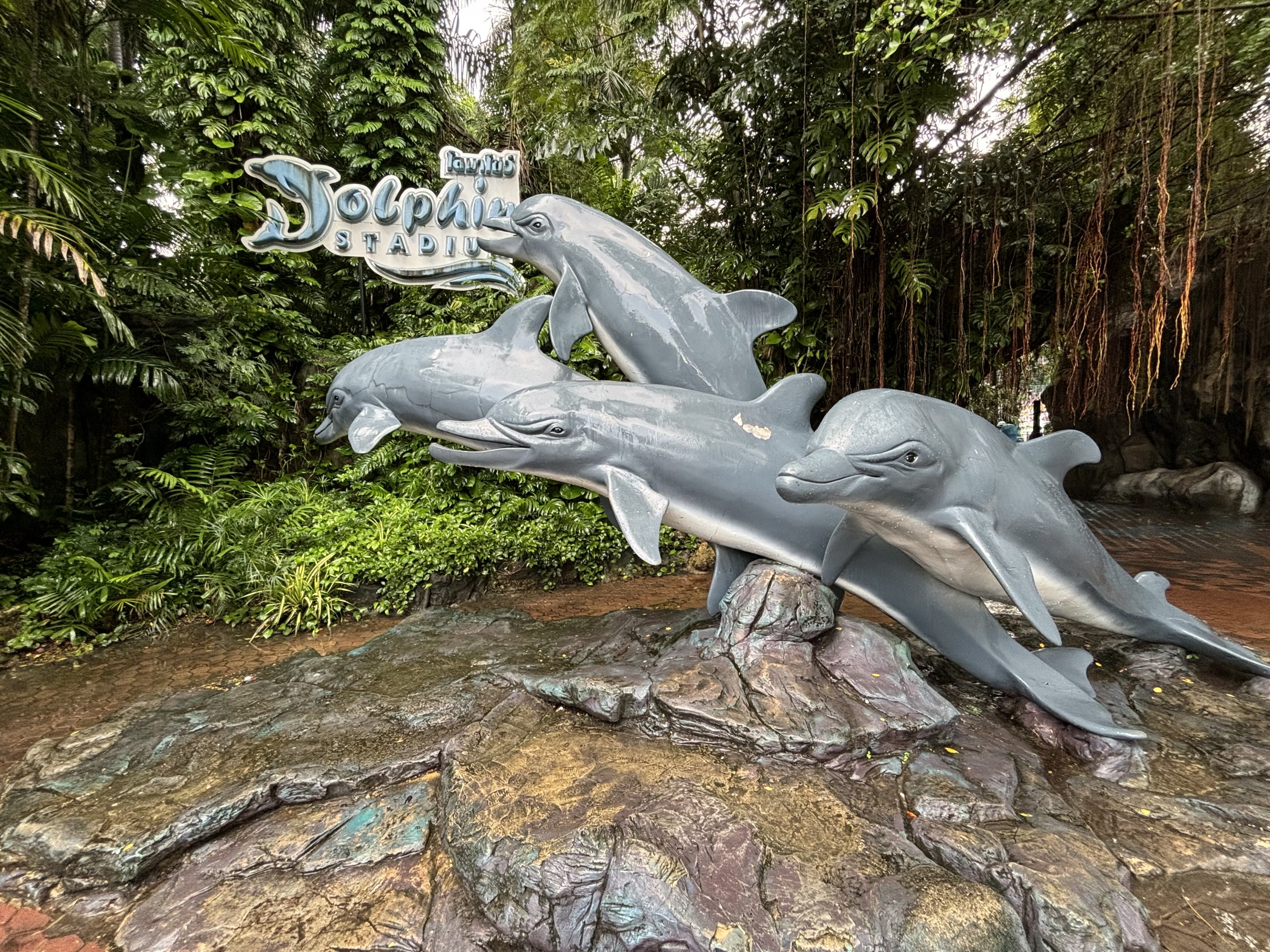 Dolphin Statues
