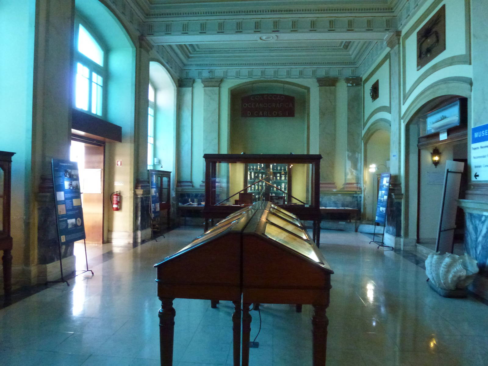 Dom Carlos I's oceanographic collections, November 2013.