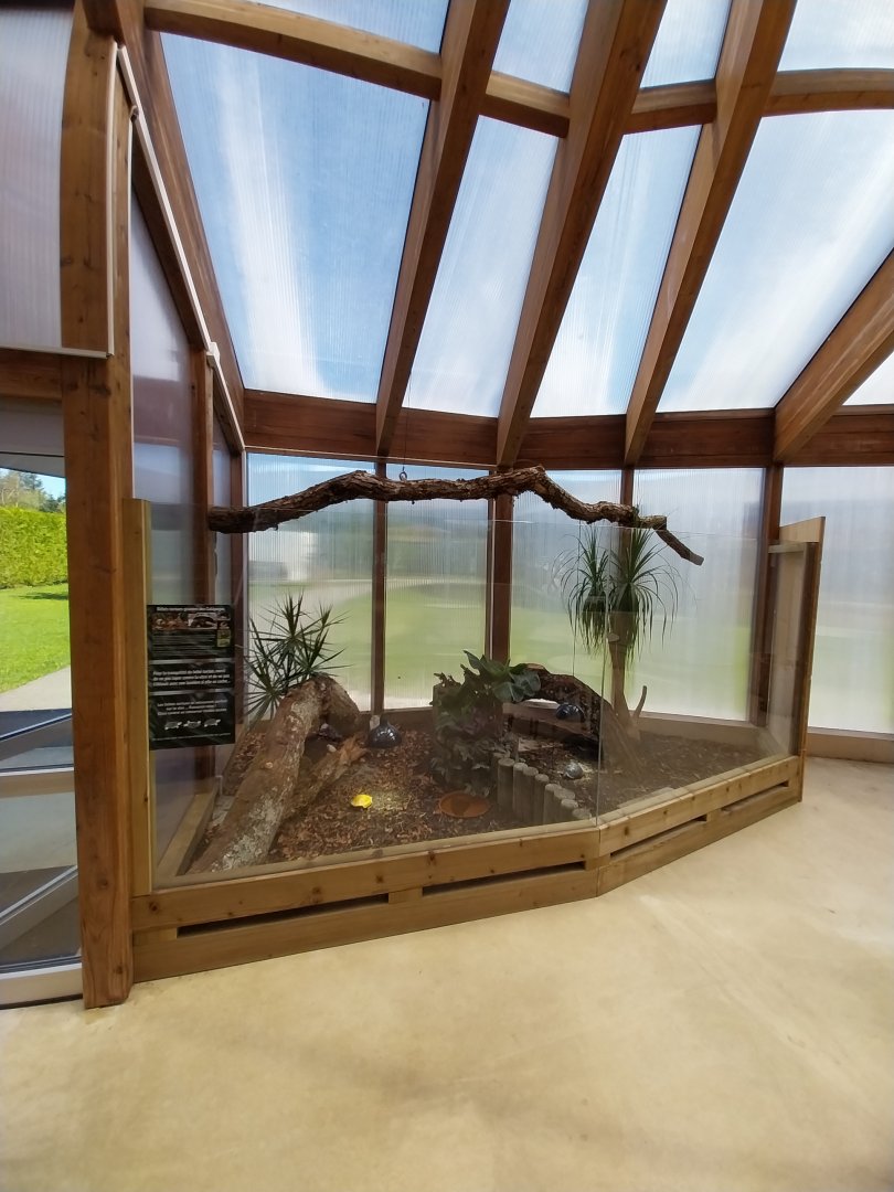 Dôme des espèces menacées - Hatchery for Galapagos giant tortoise