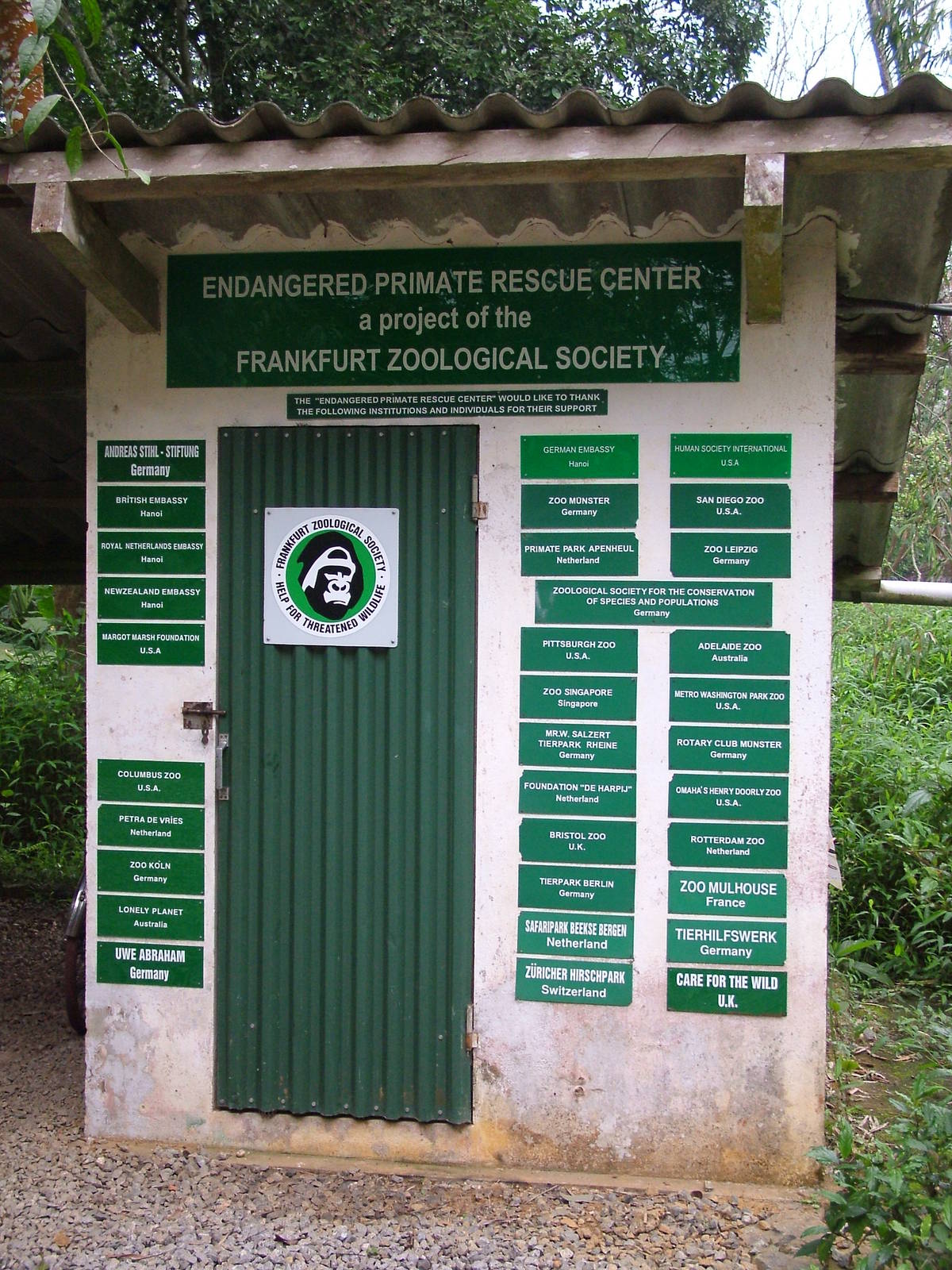 Donors Boards at EPRC Cuc Phuong, 10/03/12